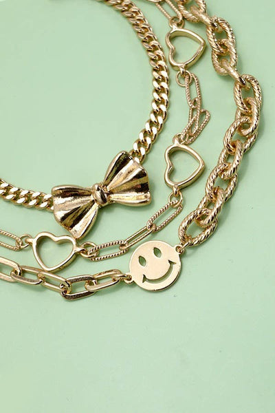 Bow Smiley Bracelets