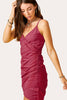 Ruby Ruched Sleeveless Dress