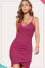 Ruby Ruched Sleeveless Dress